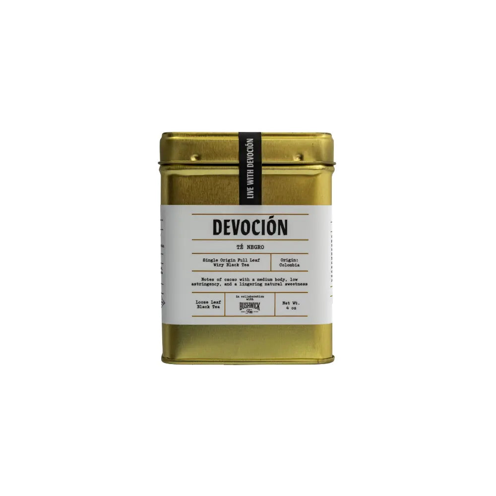 'TÉ NEGRO' LOOSE LEAF BLACK TEA TIN